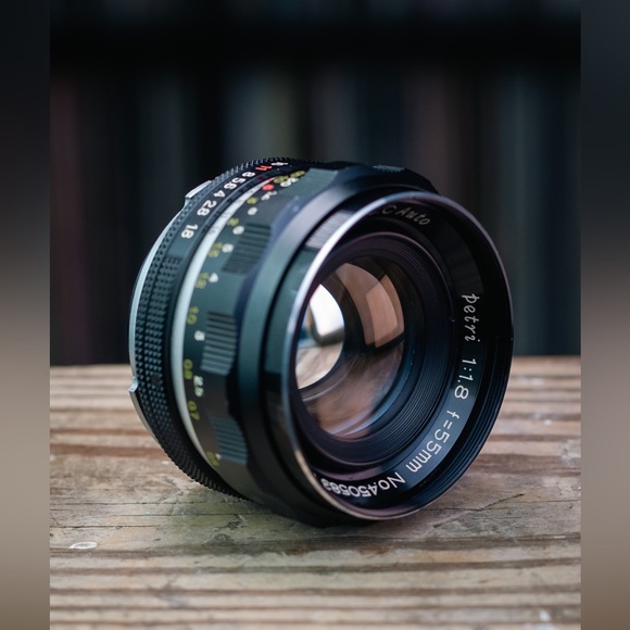 Petri 55mm 1.8 vintage lens - Picture 2 of 5
